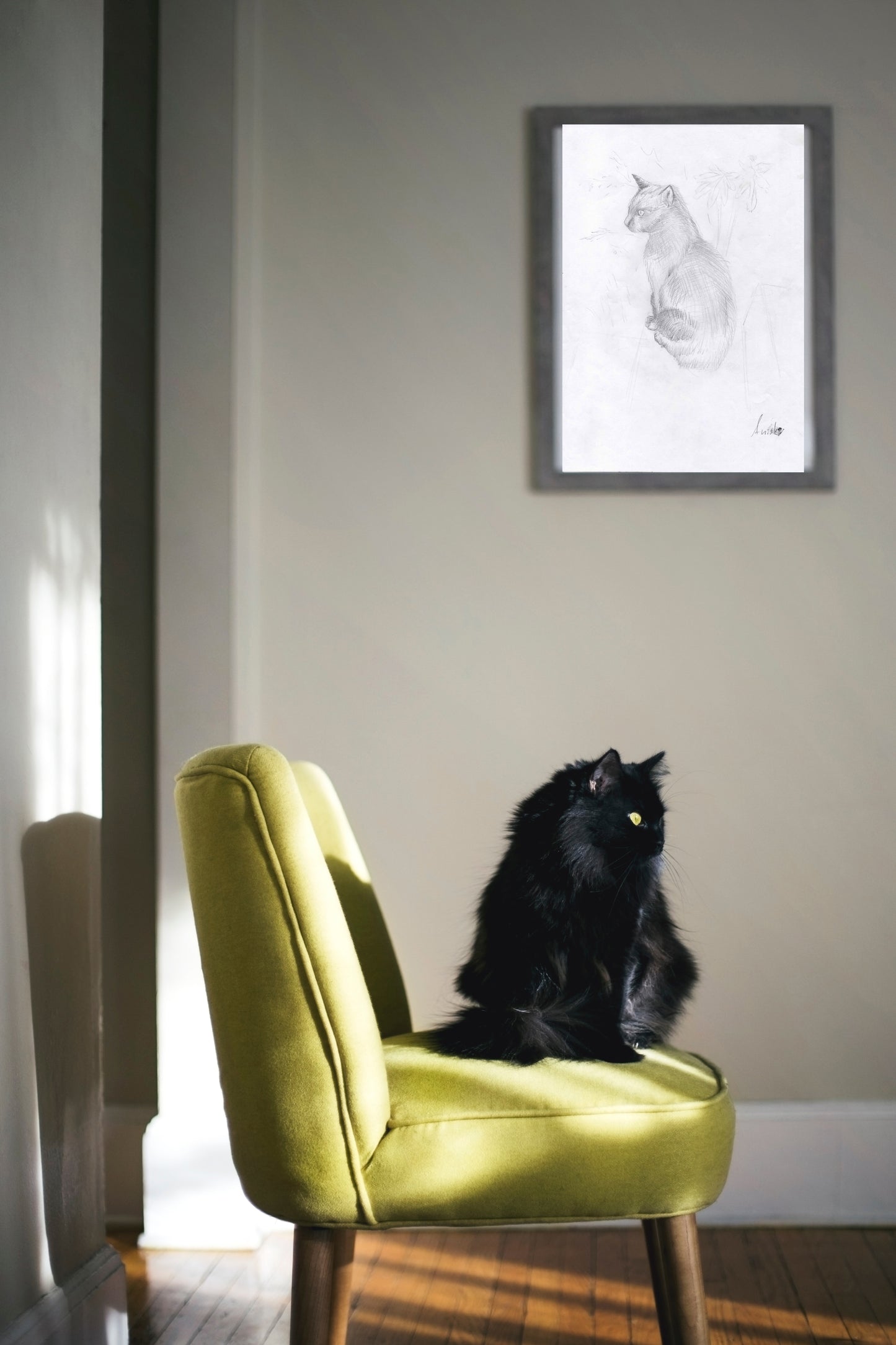 Cat Study 3, 2011