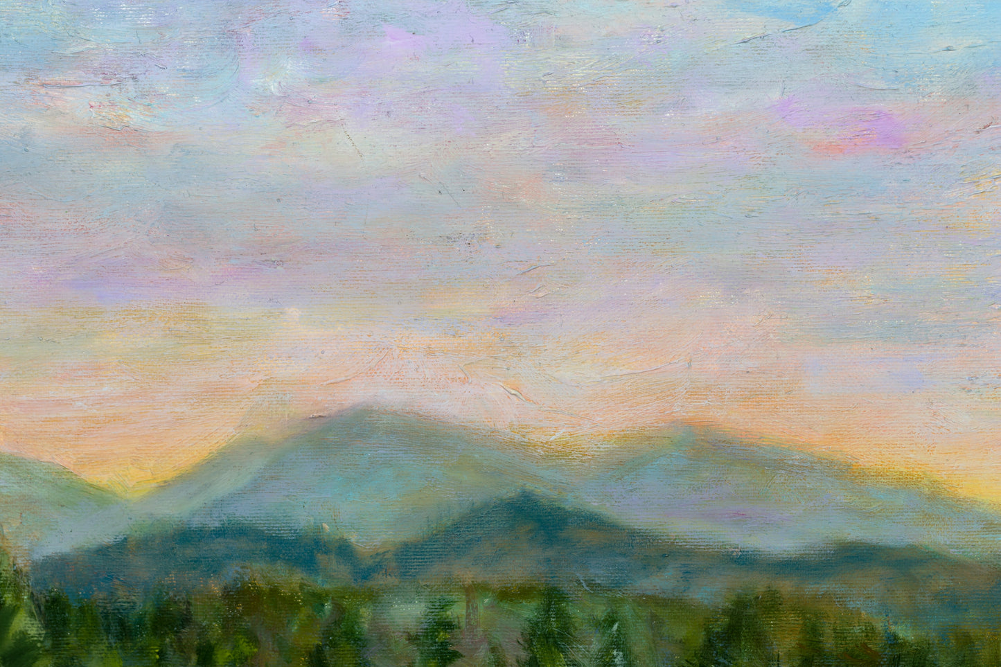 Mala Fatra Sunset in Slovakia, 2016
