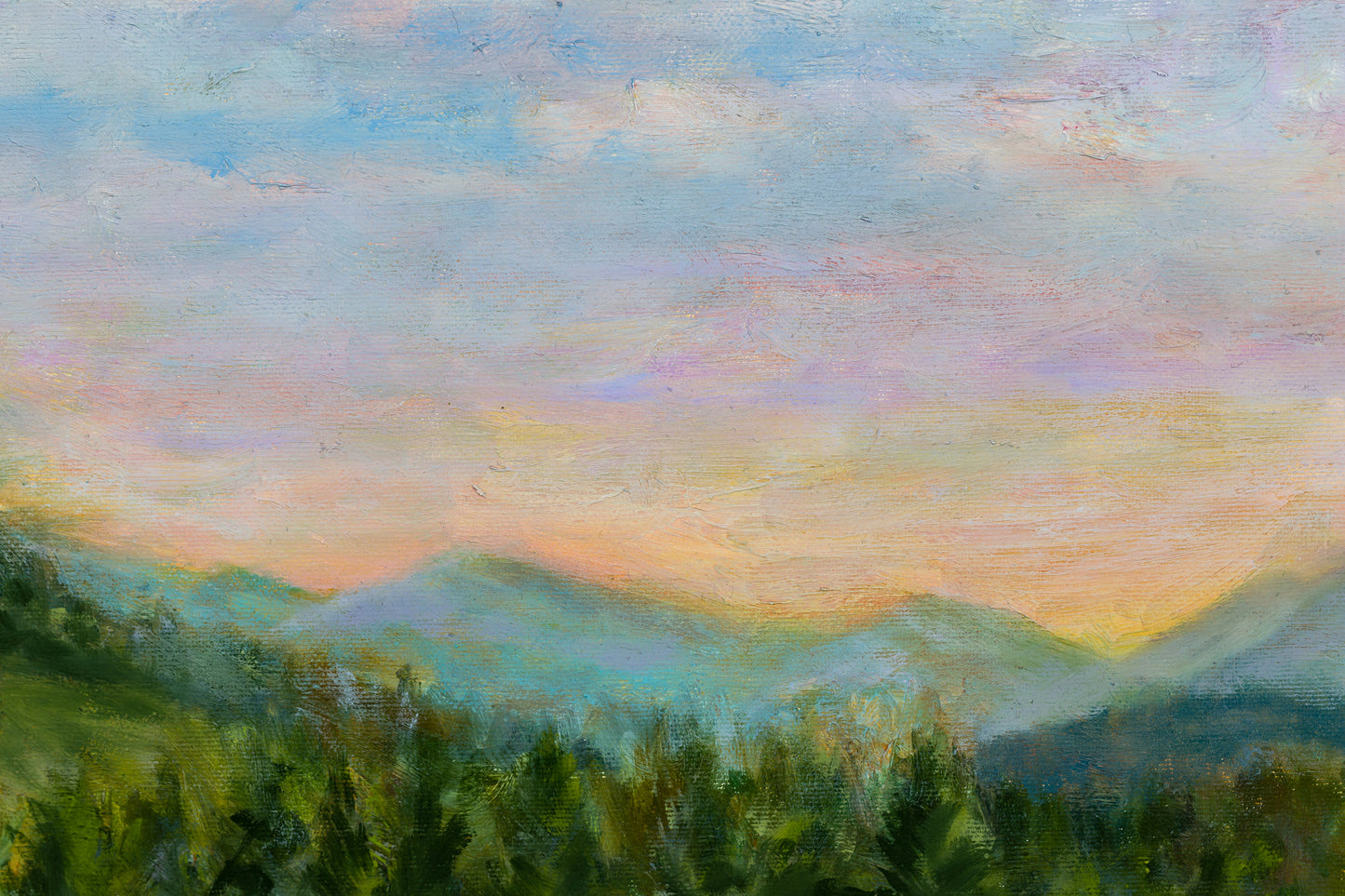 Mala Fatra Sunset in Slovakia, 2016