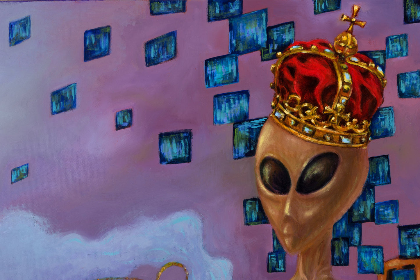 Amanita Muscaria - MK Anisko - painting