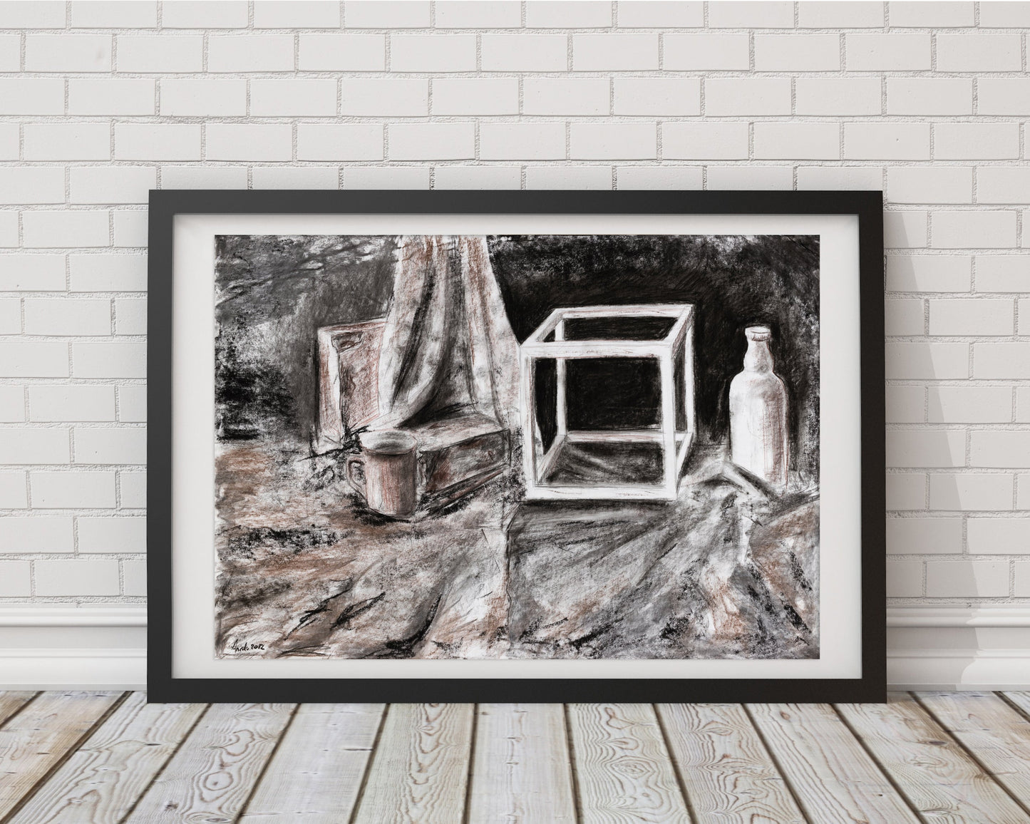 Still Life with a Cube, 2012