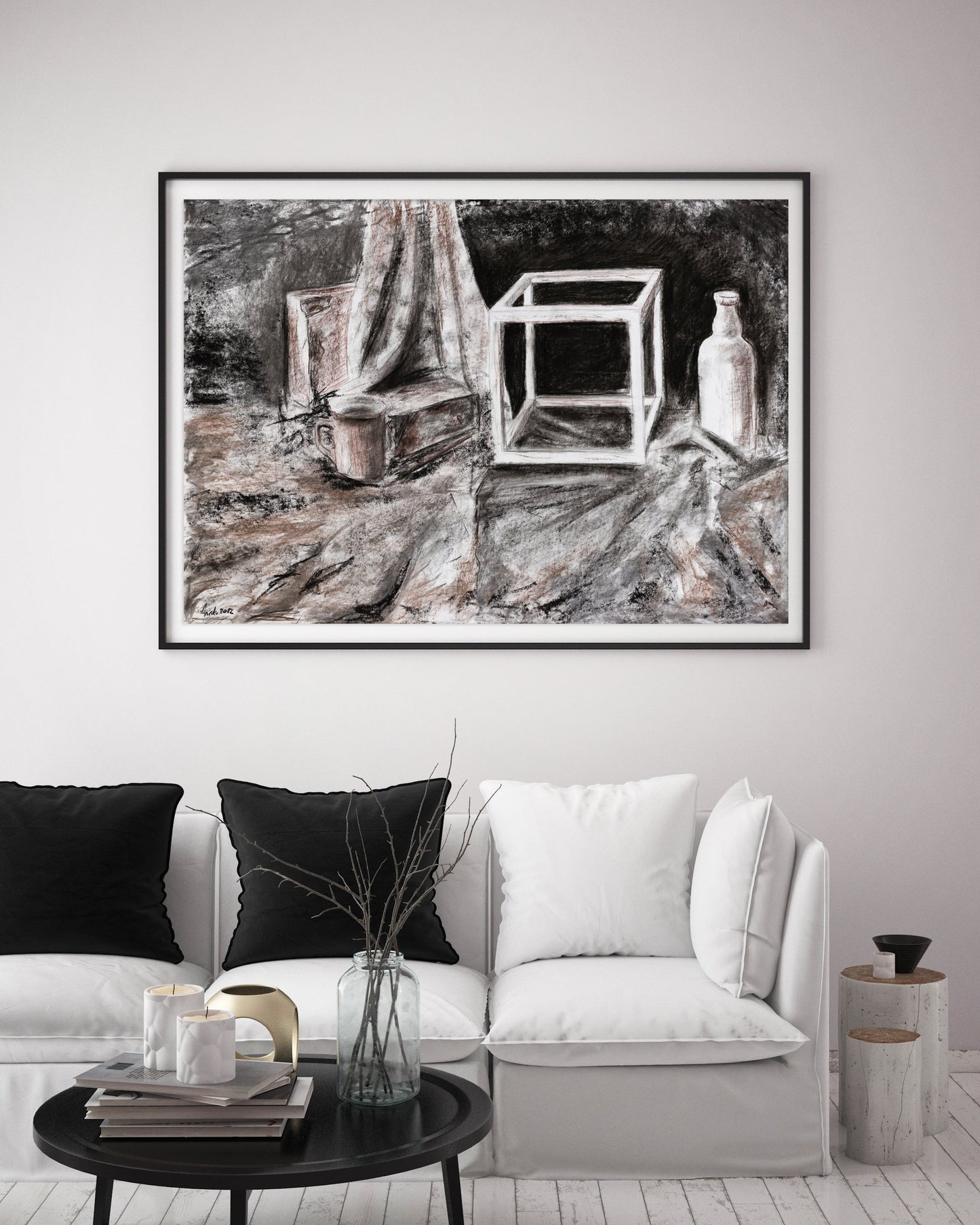 Still Life with a Cube, 2012