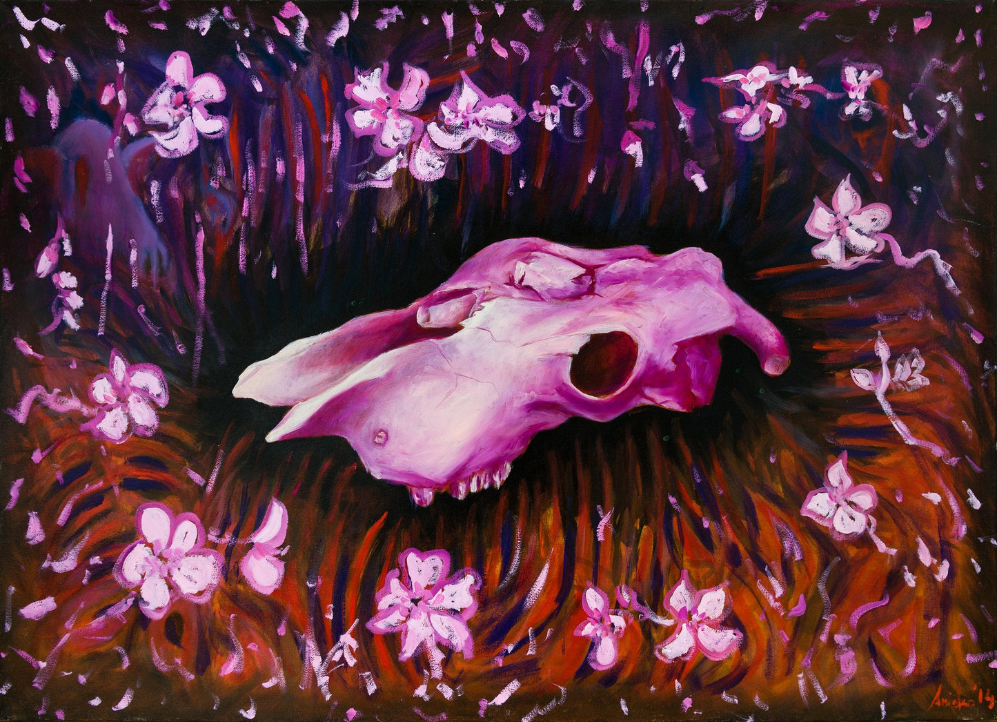 Pink Skull