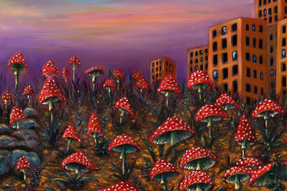 Amanita Muscaria - MK Anisko - painting