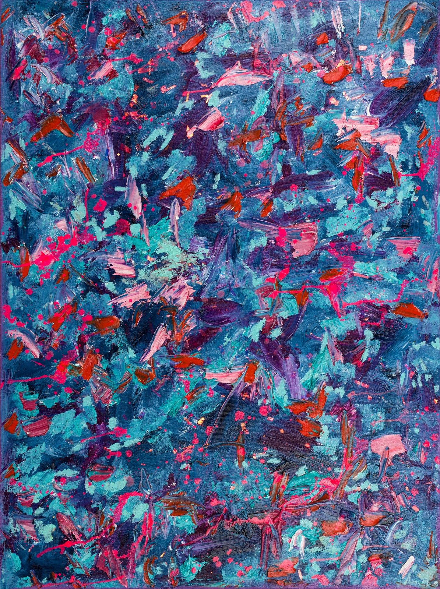 Blue and Pink, 2019