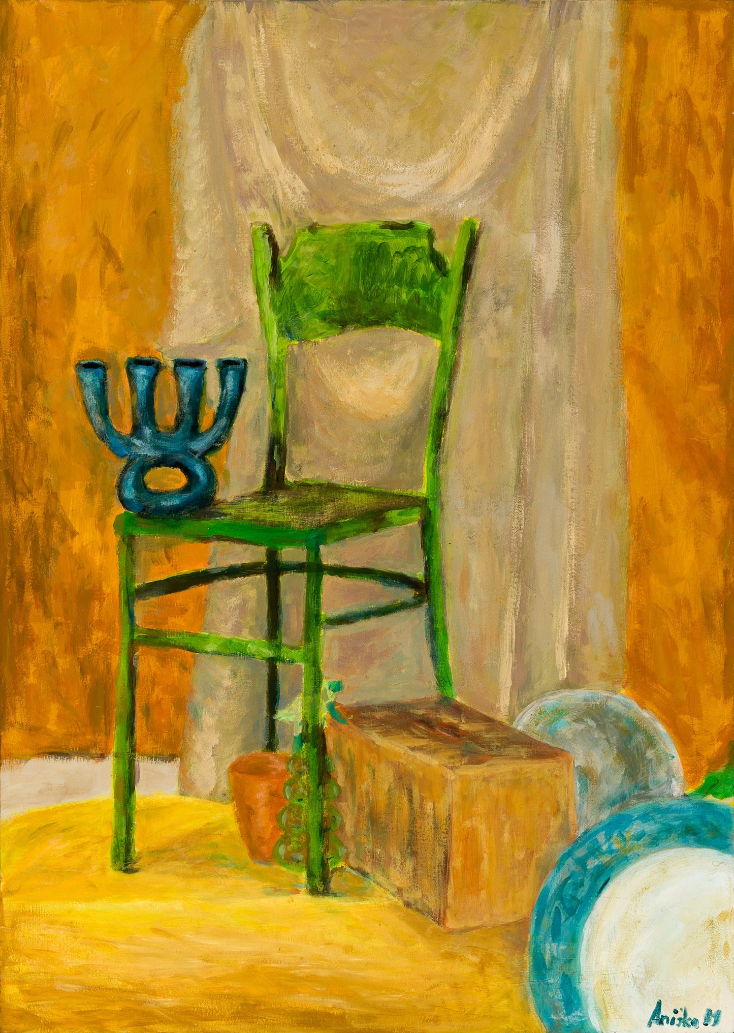 Still Life with a Green Chair, 2009