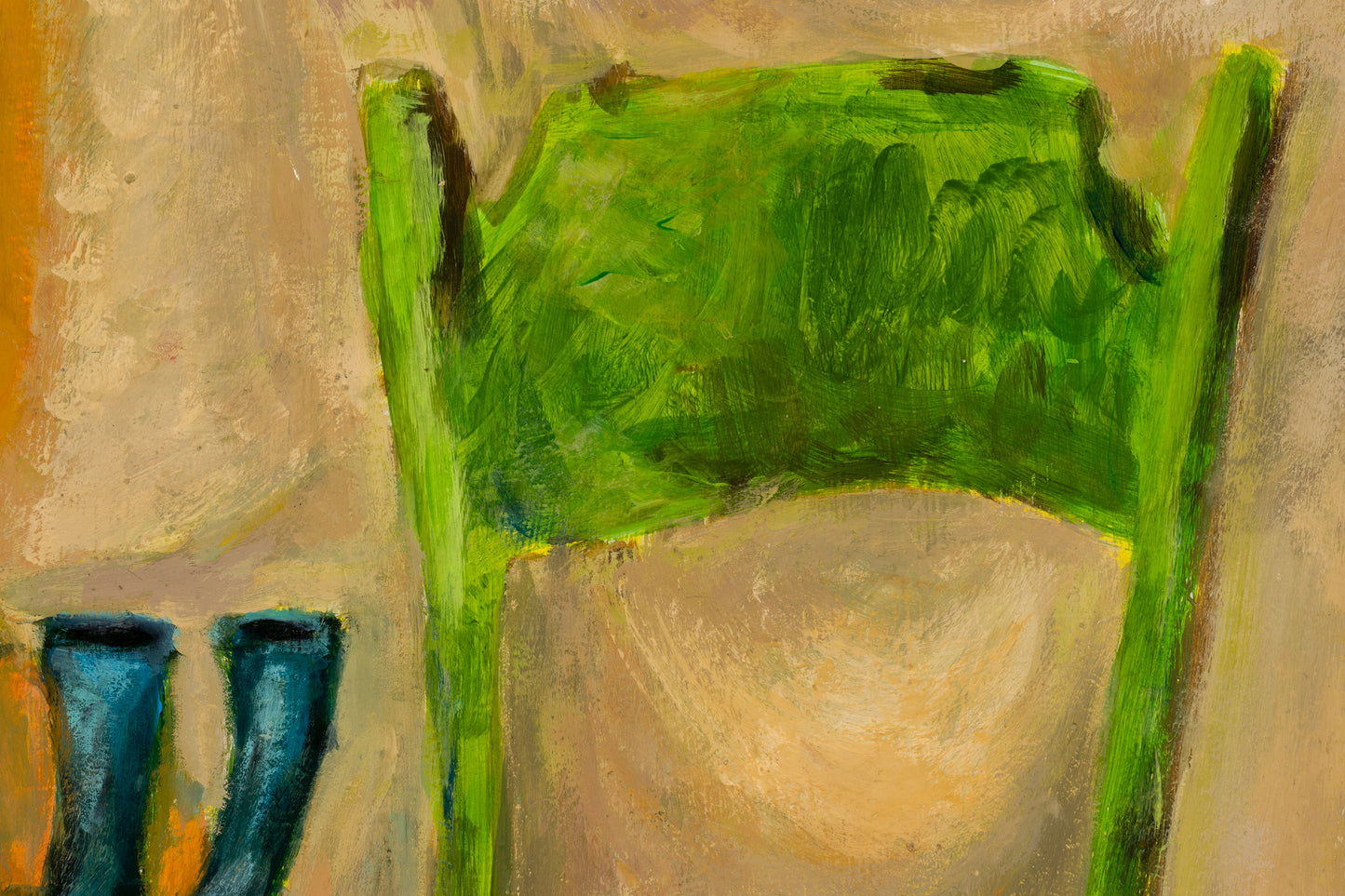 Still Life with a Green Chair